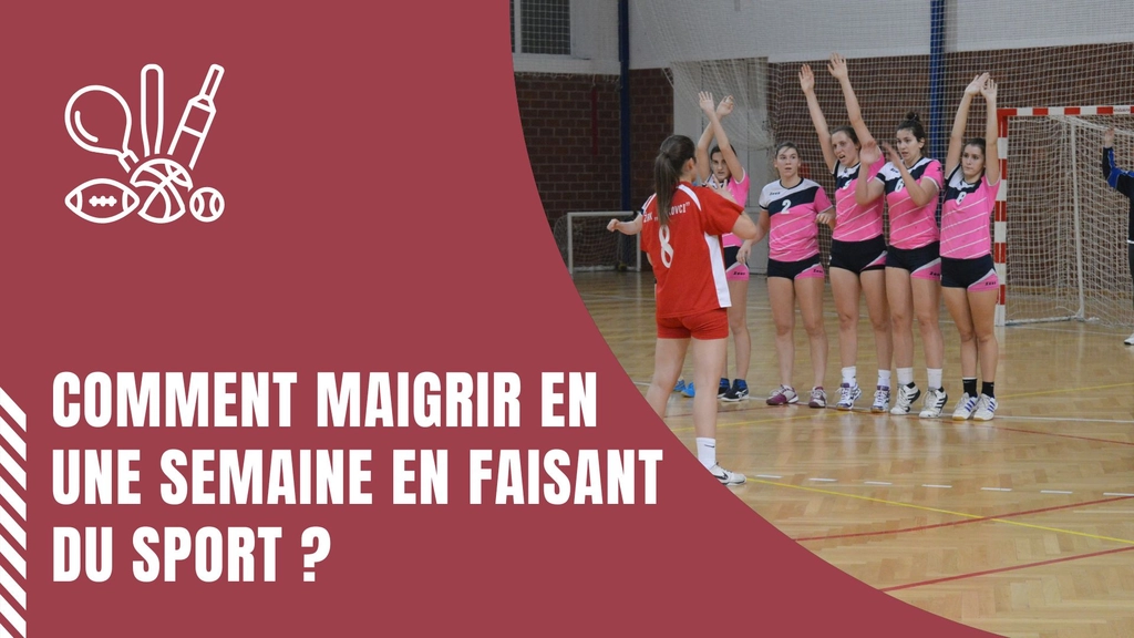 Comment perdre du poids en 1 semaine en faisant du sport ?