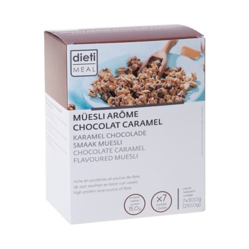 Protein Muesli 400 g Chocolat-Caramel - Modes de Vie/Besoins Diététiques