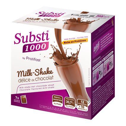 Substitut de repas façon Slim-fast ® Milk shake délice de chocolat